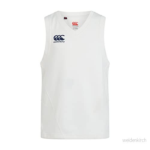 Canterbury Junior pojkar ärmlös cricket overshirt tröja väst 5051595975537