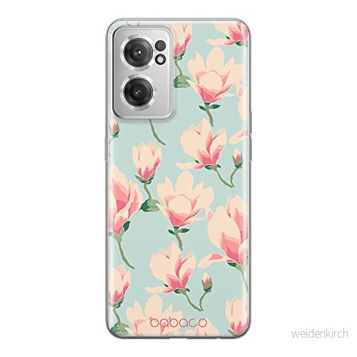 ERT GROUP mobiltelefonfodral för Oneplus NORD CE 2 originalt och officiellt licensierat Babaco mönster Flowers 016 optimalt anpassad till formen på mobiltelefonen, fodral tillverkad av TPU plast 5905511287603