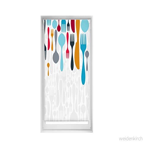 Blindecor Lätt stämplar utan borrning Genomskinlig Estor Digitalt tryck, Bestick, 60 x 150 cm (bredd per höjd). Tygstorlek 57 145 8434363460065