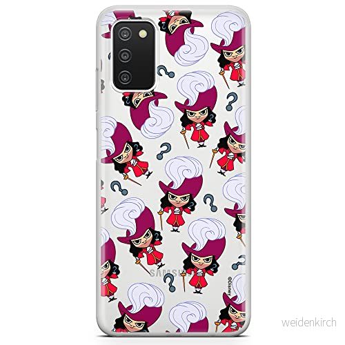 ERT GROUP mobiltelefonfodral för Samsung A03S originalt och officiellt licensierat Disney mönster James Hook 002 optimalt anpassad till formen på mobiltelefonen, gedeeltelijk transparant 5905131453594