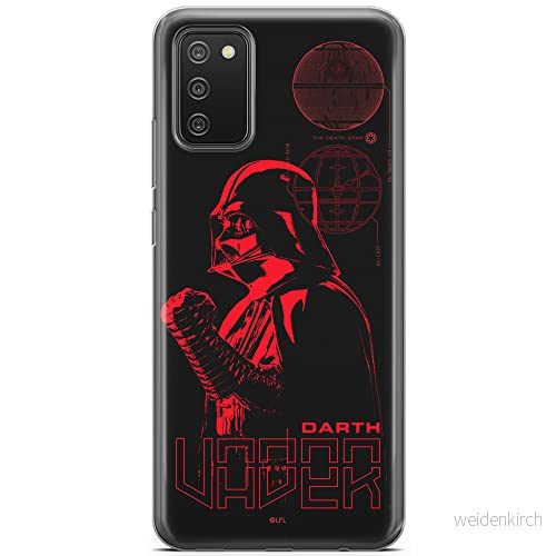 ERT GROUP mobiltelefonfodral för Samsung A02S originalt och officiellt licensierat Star Wars mönster Darth Vader 016 optimalt anpassad till formen på mobiltelefonen, fodral tillverkad av TPU plast 5903040232590