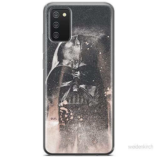 ERT GROUP mobiltelefonfodral för Samsung A02S originalt och officiellt licensierat Star Wars mönster Darth Vader 011 optimalt anpassad till formen på mobiltelefonen, fodral tillverkad av TPU plast 5903040237991