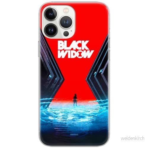 ERT GROUP mobiltelefonfodral för Samsung A50/A50s/A30s originalt och officiellt licensierat Marvel mönster Black Widow 001 Vit anpassad till formen på mobiltelefonen, fodral tillverkad av TPU plast 5903537581583