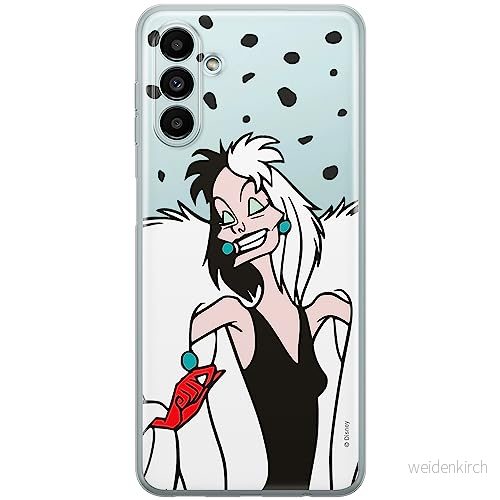 ERT GROUP mobiltelefonfodral för Samsung A13 5G/A04S originalt och officiellt licensierat Disney mönster Cruella 004 optimalt anpassad till formen på mobiltelefonen, gedeeltelijk transparant 5904805574719