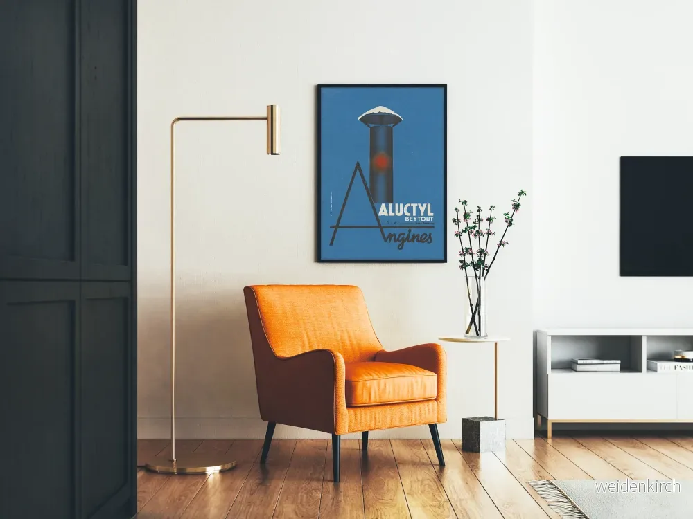 Vintage reklamposter Aluctyl Beytout - Bild 2