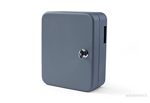 Pavo Nyckellåda/skåp, 30 krokar med sidonyckelinkast, mörkgrå, 8036653 8717448036653