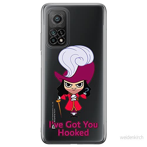 ERT GROUP mobiltelefonfodral för Xiaomi Redmi Note 11 Pro 5G/11 4G originalt och officiellt licensierat Disney mönster James Hook 001, gedeeltelijk transparant 5905131456076