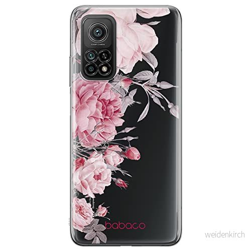 ERT GROUP mobiltelefonfodral för Huawei P30 originalt och officiellt licensierat Babaco mönster Flowers 059 Vit optimalt anpassad till formen på mobiltelefonen, gedeeltelijk transparant 5905131372406