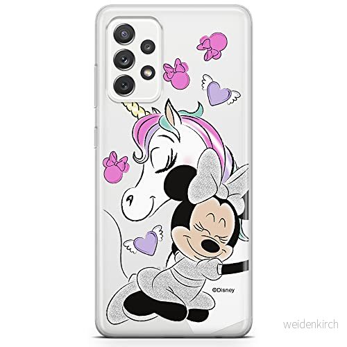 ERT GROUP mobiltelefonfodral för Samsung A33 5G originalt och officiellt licensierat Disney mönster Minnie 036 optimalt anpassad till formen på mobiltelefonen, gedeeltelijk transparant 5904805351761