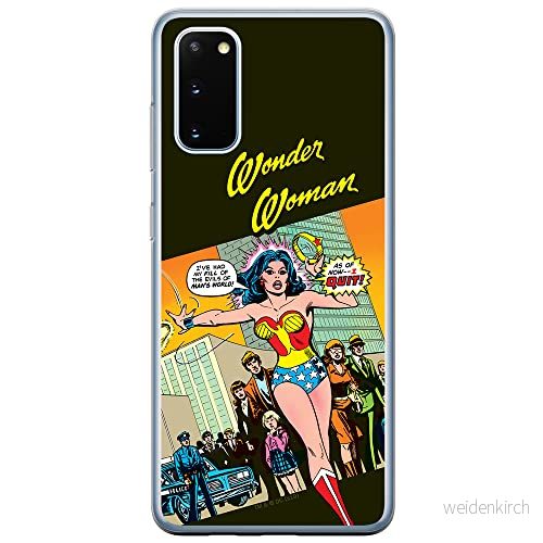 ERT GROUP mobiltelefonfodral för Samsung S20 / S11E originalt och officiellt licensierat DC mönster Wonder Woman 016 Vit optimalt anpassad till formen på mobiltelefonen, fodral tillverkad av TPU plast 5903537539706