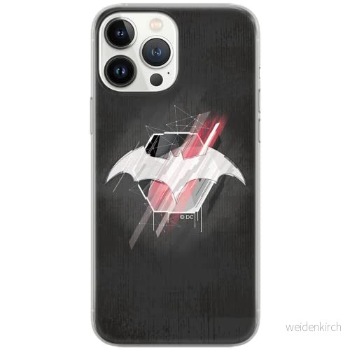 ERT GROUP mobiltelefonfodral för Samsung S9 PLUS originalt och officiellt licensierat DC mönster Batman 002 Vit optimalt anpassad till formen på mobiltelefonen, fodral tillverkad av TPU plast 5903040805329