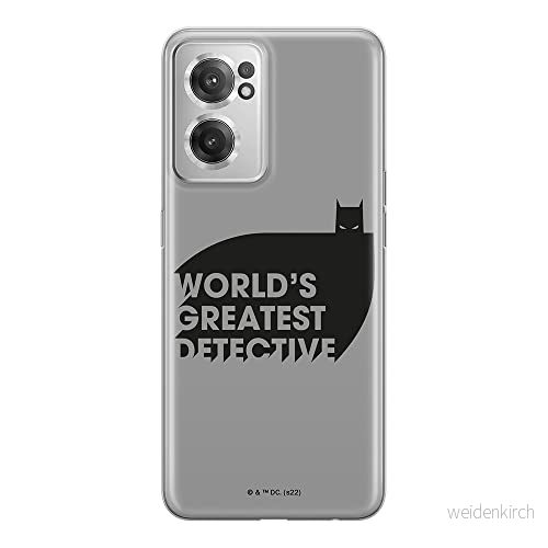 ERT GROUP mobiltelefonfodral för Oneplus NORD CE 2 originalt och officiellt licensierat DC mönster Batman 051 optimalt anpassad till formen på mobiltelefonen, fodral tillverkad av TPU plast 5905511293017