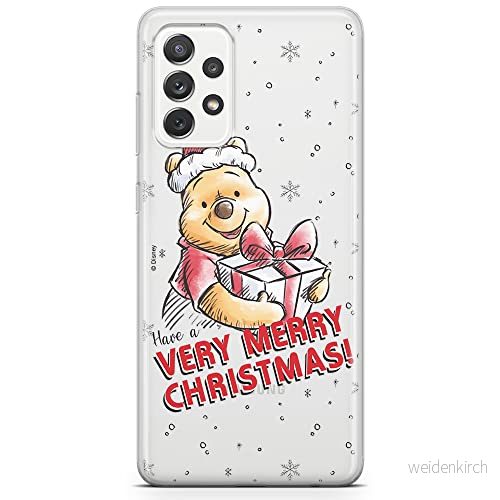 ERT GROUP mobiltelefonfodral för Samsung A73 5G originalt och officiellt licensierat Disney mönster Winnie the Pooh and friends 024 anpassad till formen på mobiltelefonen, gedeeltelijk transparant 5904805511417