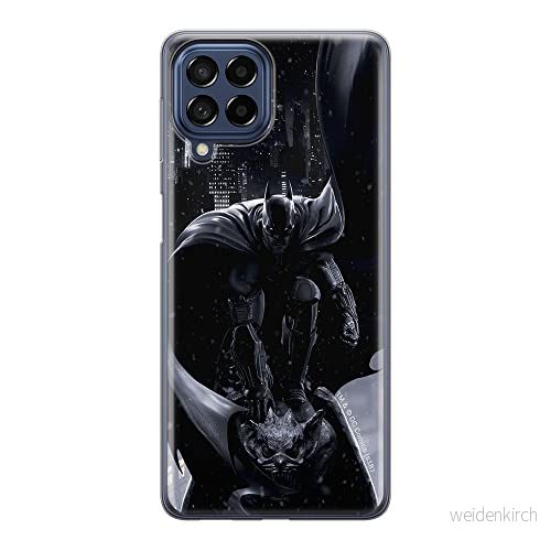 ERT GROUP mobiltelefonfodral för Samsung M33 5G originalt och officiellt licensierat DC mönster Batman 021 optimalt anpassad till formen på mobiltelefonen, fodral tillverkad av TPU plast 5905511343972