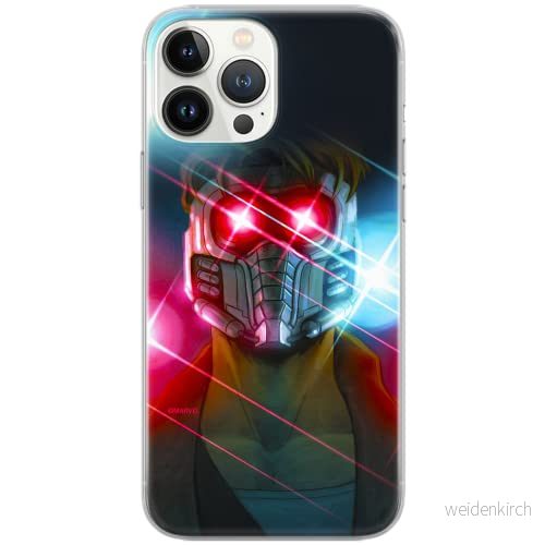 ERT GROUP mobiltelefonfodral för Huawei P30 Lite originalt och officiellt licensierat Marvel mönster Star Lord 003 Vit optimalt anpassad till formen på mobiltelefonen, fodral tillverkad av TPU plast 5902980429909