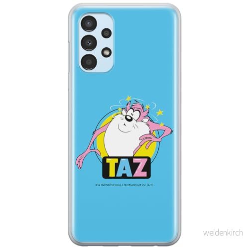 ERT GROUP mobiltelefonfodral för Samsung A13 4G originalt och officiellt licensierat Looney Tunes mönster Tasmanian 007 anpassad till formen på mobiltelefonen, fodral tillverkad av TPU plast 5905795136635