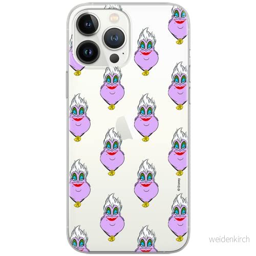 ERT GROUP mobiltelefonfodral för Huawei P30 originalt och officiellt licensierat Disney mönster Ursula 003 Vit optimalt anpassad till formen på mobiltelefonen, gedeeltelijk transparant 5903537592947