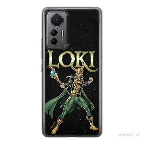ERT GROUP mobiltelefonfodral för Xiaomi 12 LITE originalt och officiellt licensierat Marvel mönster Loki 002 optimalt anpassad till formen på mobiltelefonen, fodral tillverkad av TPU plast 5905511507930