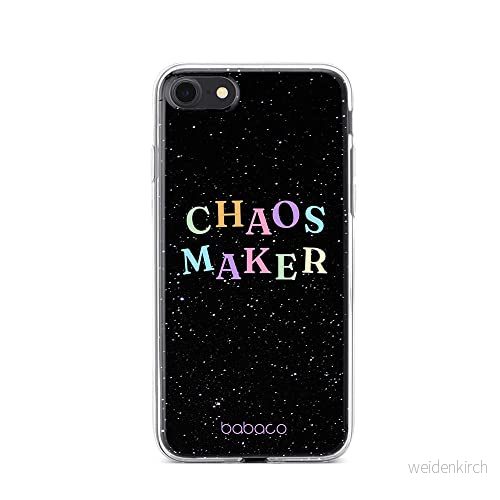 ERT GROUP mobiltelefonfodral för Apple Iphone 7/8/ SE 2/ 3 originalt och officiellt licensierat Babaco mönster Chaos maker 002, fodral tillverkad av TPU plast 5903932911725