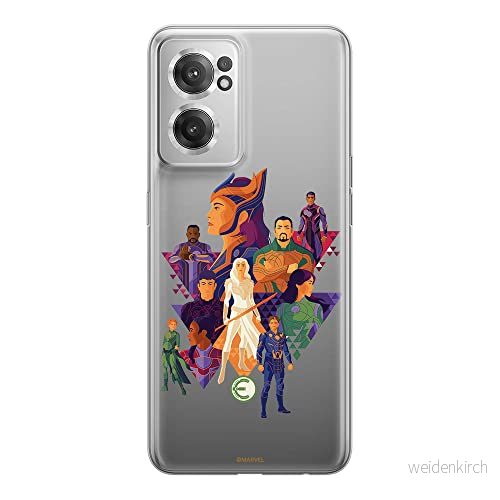 ERT GROUP mobiltelefonfodral för Oneplus NORD CE 2 originalt och officiellt licensierat Marvel mönster Eternals 007 optimalt anpassad till formen på mobiltelefonen, gedeeltelijk transparant 5905511291679