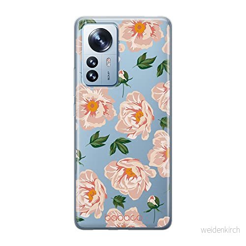ERT GROUP mobiltelefonfodral för Xiaomi 12 PRO originalt och officiellt licensierat Babaco mönster Flowers 014 optimalt anpassad till formen på mobiltelefonen, gedeeltelijk transparant 5905511525293