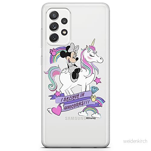 ERT GROUP mobiltelefonfodral för Samsung A72 5G originalt och officiellt licensierat Disney mönster Minnie 035 optimalt anpassad till formen på mobiltelefonen, gedeeltelijk transparant 5903040074374