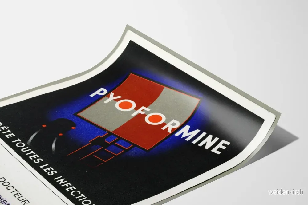 Vintageaffisch Pyformine - Retro medicinsk väggdekoration - Bild 3