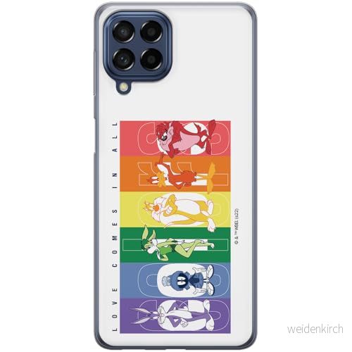 ERT GROUP mobiltelefonfodral för Samsung M53 5G originalt och officiellt licensierat Looney Tunes mönster 014 optimalt anpassad till formen på mobiltelefonen, fodral tillverkad av TPU plast 5905511998271