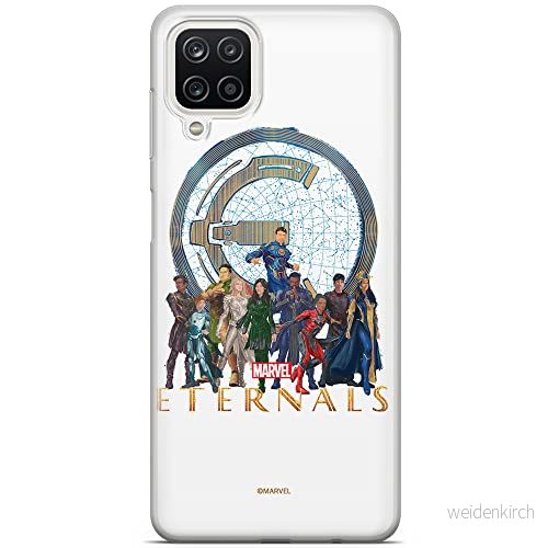 ERT GROUP mobiltelefonfodral för Samsung A12 / M12 originalt och officiellt licensierat Marvel mönster Eternals 006 optimalt anpassad till formen på mobiltelefonen, fodral tillverkad av TPU plast 5904805110733