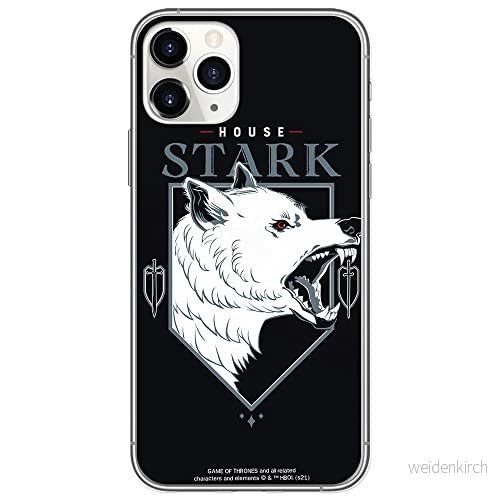 ERT GROUP mobiltelefonfodral för Apple Iphone 11 PRO MAX originalt och officiellt licensierat Game od Thrones mönster of 007, fodral tillverkad av TPU plast 5903932671018
