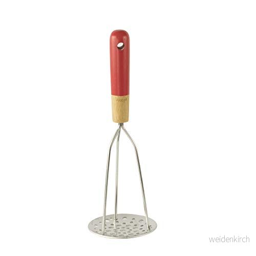 Pebbly NBA087 Purépress rostfritt stål/röd 30 x 10 cm 3760132812076