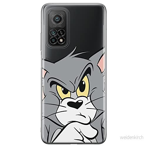 ERT GROUP mobiltelefonfodral för Xiaomi Redmi Note 11T 5G/11S 5G/POCO M4 Pro 5G originalt och officiellt licensierat Tom and Jerry mönster 001, gedeeltelijk transparant 5904805624100