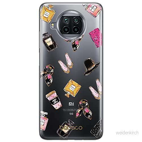 ERT GROUP mobiltelefonfodral för Xiaomi MI 10T LITE/REDMI NOTE 9 PRO 5G originalt och officiellt licensierat Babaco mönster Fashion 002, gedeeltelijk transparant 5904805403385