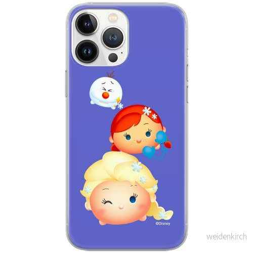 ERT GROUP mobiltelefonfodral för Iphone 13 PRO originalt och officiellt licensierat Disney mönster Frozen 004 Vit optimalt anpassad till formen på mobiltelefonen, fodral tillverkad av TPU plast 5903932875775