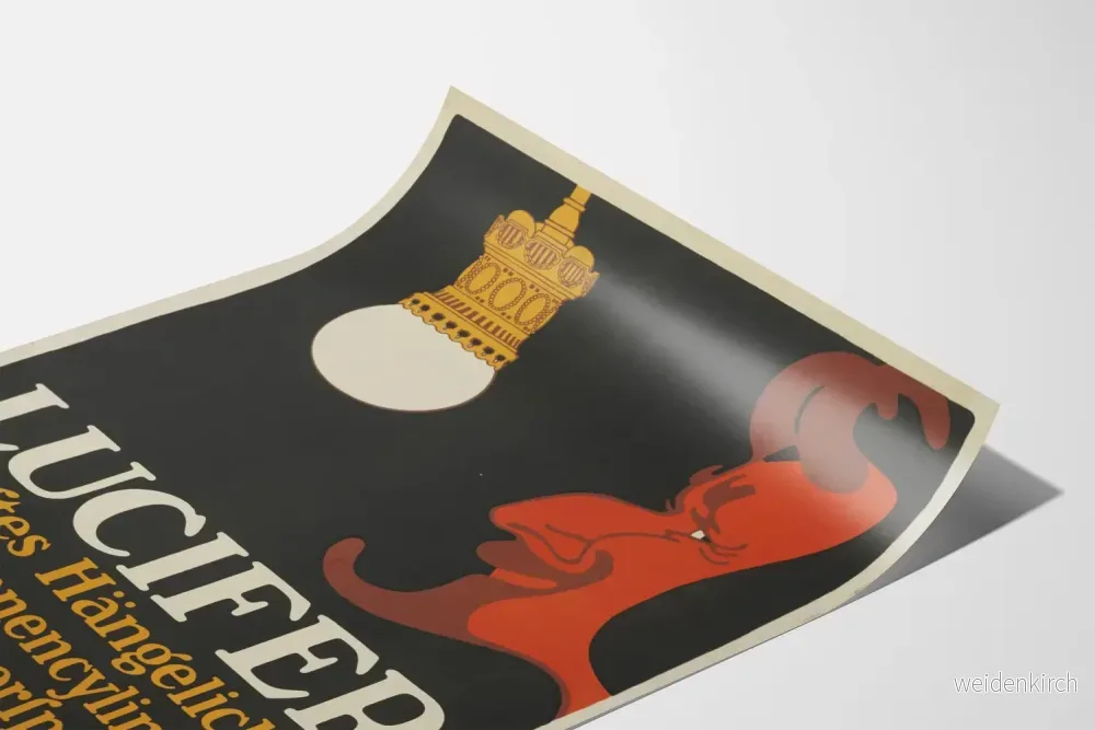 Vintageposter Lucifer Luminaire Hängande ekonomisk - Bild 3