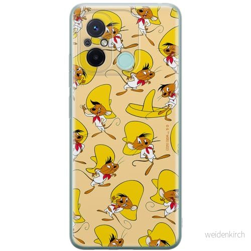 ERT GROUP mobiltelefonfodral för Xiaomi REDMI 12C/ 11A originalt och officiellt licensierat Looney Tunes mönster Speedy Gonzales 001, fodral tillverkad av TPU plast 5905511851248