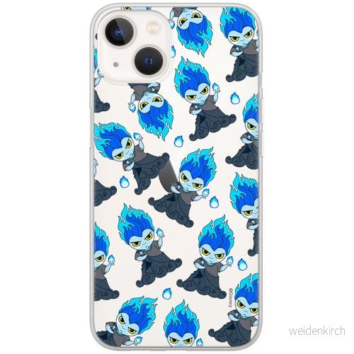 ERT GROUP mobiltelefonfodral för Iphone 13 MINI originalt och officiellt licensierat Disney mönster Hades 002 optimalt anpassad till formen på mobiltelefonen, gedeeltelijk transparant 5905131420602