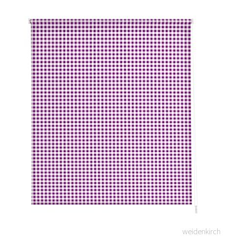 Estoralis Translucent rullningsbar Estor, Digitalt tryck, Vichy 2 Violett, 110 x 175 cm. (bredd H) 8432404878701