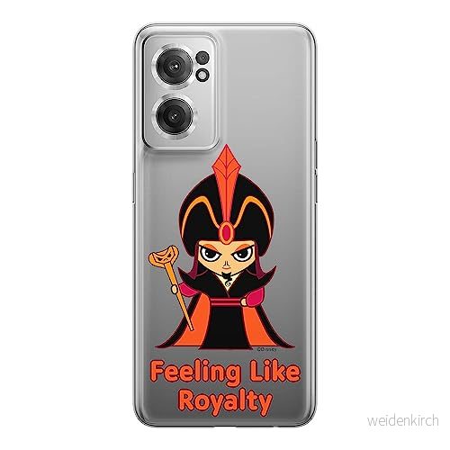 ERT GROUP mobiltelefonfodral för Oneplus NORD CE 2 originalt och officiellt licensierat Disney mönster Jafar 001 optimalt anpassad till formen på mobiltelefonen, gedeeltelijk transparant 5905511293758