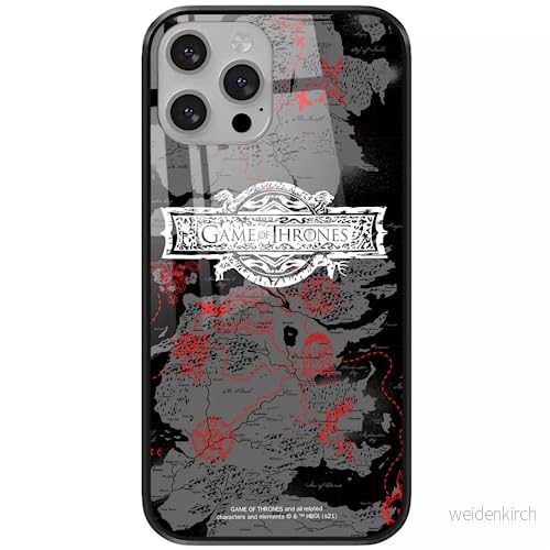 ERT GROUP mobiltelefonfodral för Apple Iphone 13 PRO originalt och officiellt licensierat Games of Thrones mönster Game 010 tillverkad av härdat glas, skyddsfodral 5904805880155