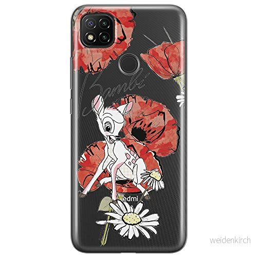 ERT GROUP mobiltelefonfodral för Xiaomi REDMI 9C originalt och officiellt licensierat Disney mönster Bambi 002 optimalt anpassad till formen på mobiltelefonen, gedeeltelijk transparant 5903040301272