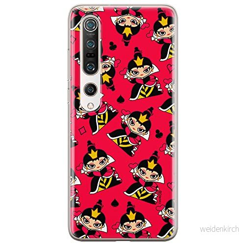 ERT GROUP mobiltelefonfodral för Xiaomi MI 10 / PRO originalt och officiellt licensierat Disney mönster Queen of Hearts 002 anpassad till formen på mobiltelefonen, fodral tillverkad av TPU plast 5905131429612