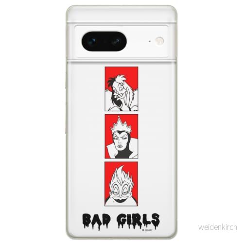 ERT GROUP mobiltelefonfodral för Google PIXEL 7 originalt och officiellt licensierat Disney mönster Villains 001 optimalt anpassad till formen på mobiltelefonen, fodral tillverkad av TPU plast 5905795159580