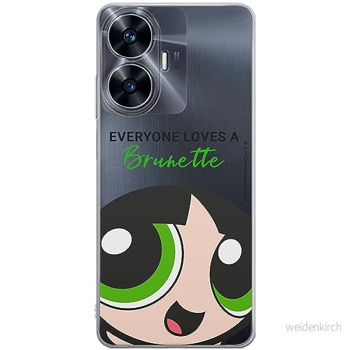 ERT GROUP mobiltelefonfodral för Realme C55 originalt och officiellt licensierat The Powerpuff Girls mönster 013 optimalt anpassad till formen på mobiltelefonen, gedeeltelijk transparant 5905511962746