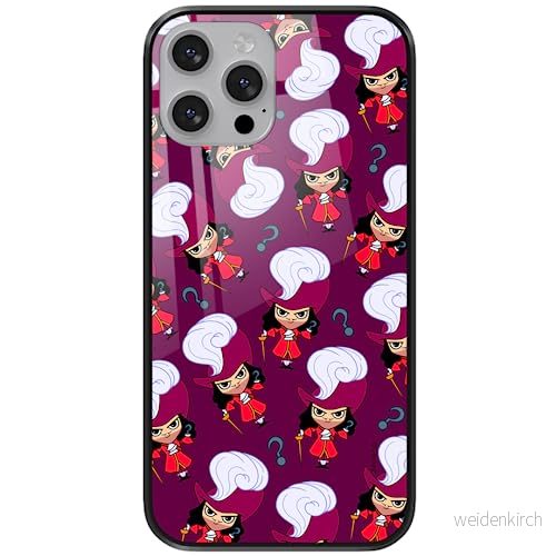 ERT GROUP mobiltelefonfodral för Apple Iphone 13 originalt och officiellt licensierat Disney mönster James Hook 002 tillverkad av härdat glas, skyddsfodral 5905131451774