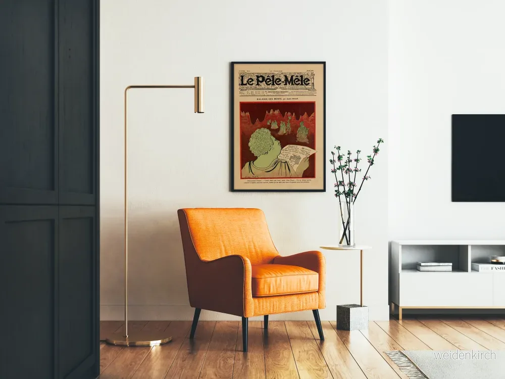 Vintageposter av Dialogue des Morts av André Hellé - Bild 2