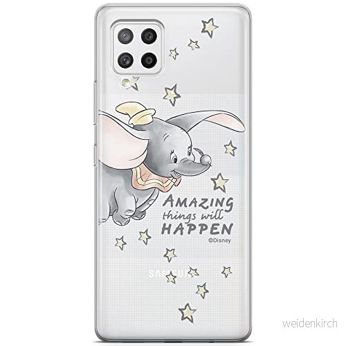 ERT GROUP mobiltelefonfodral för Samsung A42 5G originalt och officiellt licensierat Disney mönster Dumbo 010 optimalt anpassad till formen på mobiltelefonen, gedeeltelijk transparant 5903040251843