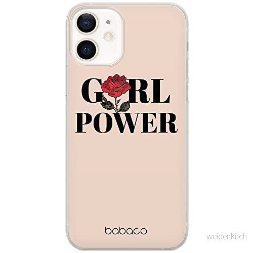 ERT GROUP mobiltelefonfodral för Apple Iphone 12 Mini originalt och officiellt licensierat Babaco mönster 90's Girl 004 Vit anpassad till formen på mobiltelefonen, fodral tillverkad av TPU plast 5903932325775