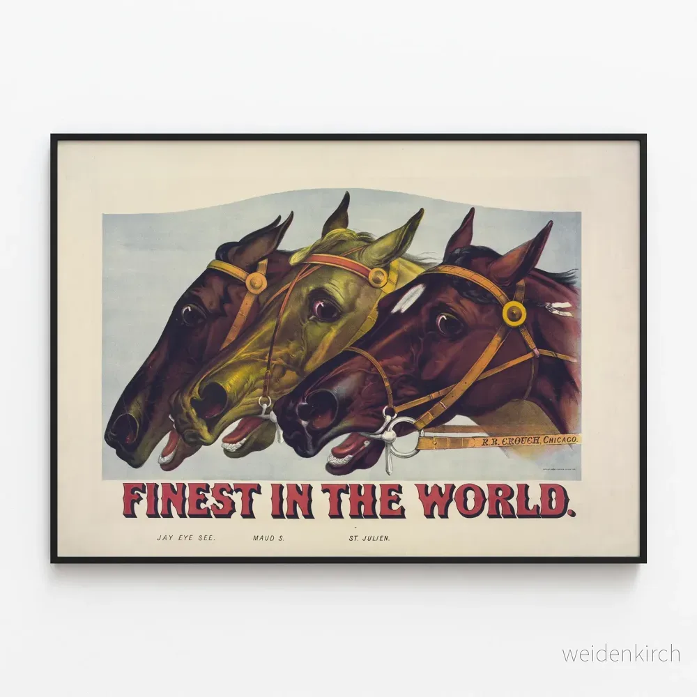 Vintage hästposter - de finaste i världen