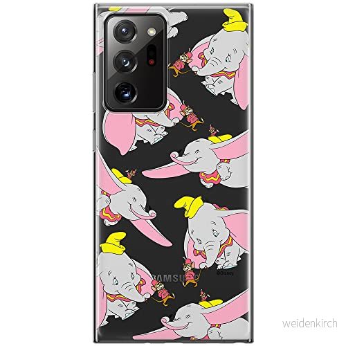 ERT GROUP mobiltelefonfodral för Samsung GALAXY NOTE 20 ULTRA originalt och officiellt licensierat Disney mönster Dumbo 016 optimalt anpassad till formen på mobiltelefonen, gedeeltelijk transparant 5905131804167